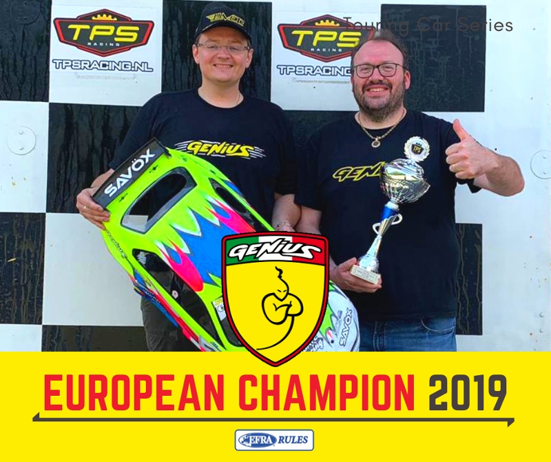 genius racing european champion 2019 Genius XR4 pro