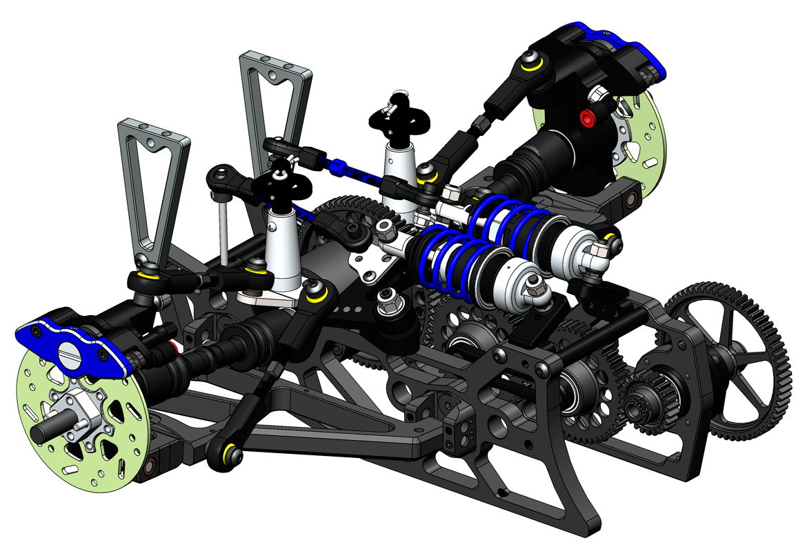 Genius FR2.24 rear suspension