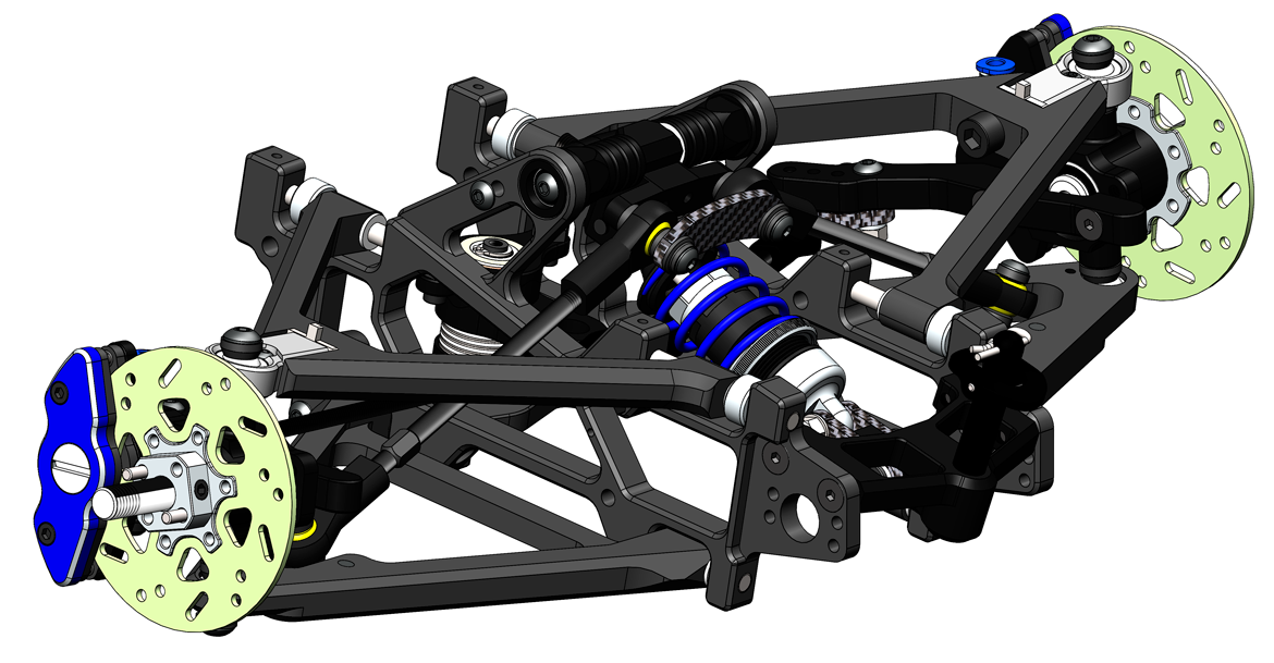 Genius FR2.24 rear suspension